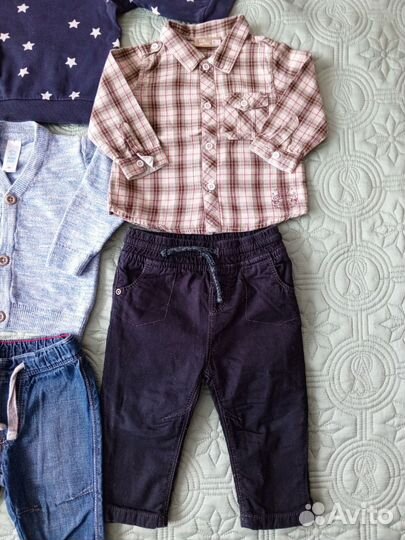 Пакет фирменных вещей для мальчика 68 р.hm