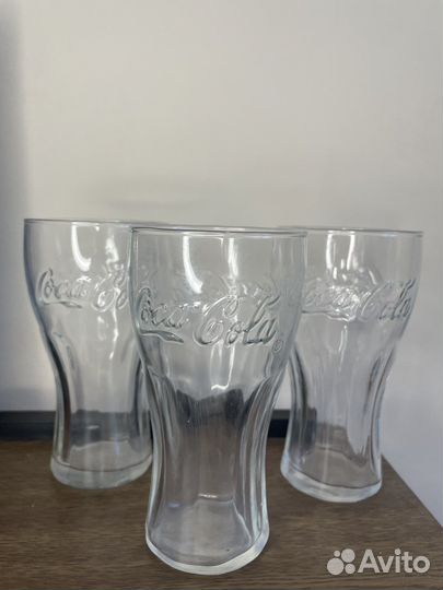 Винтажные стаканы Кока Кола