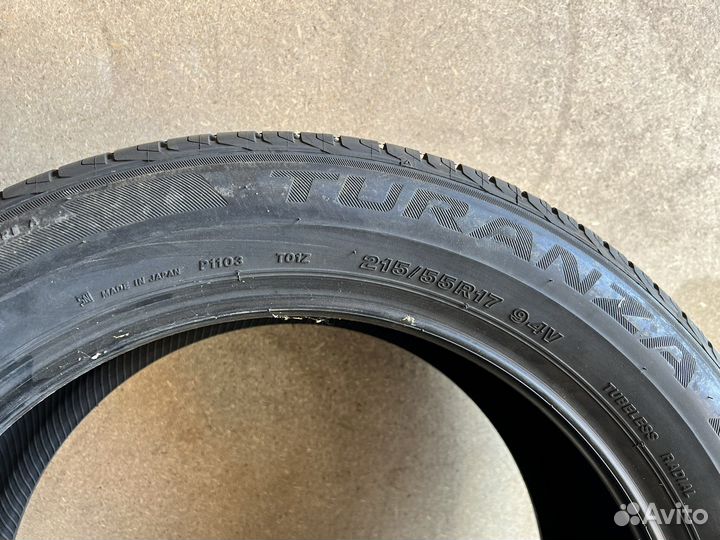 Bridgestone Turanza T001 215/55 R17 94V