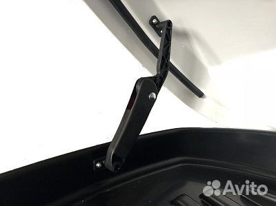 Бокс багажный ED Магнум 420 белый карбон