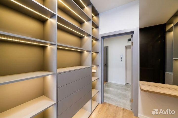 Светодиодная подсветка гардеробной комнаты a 1