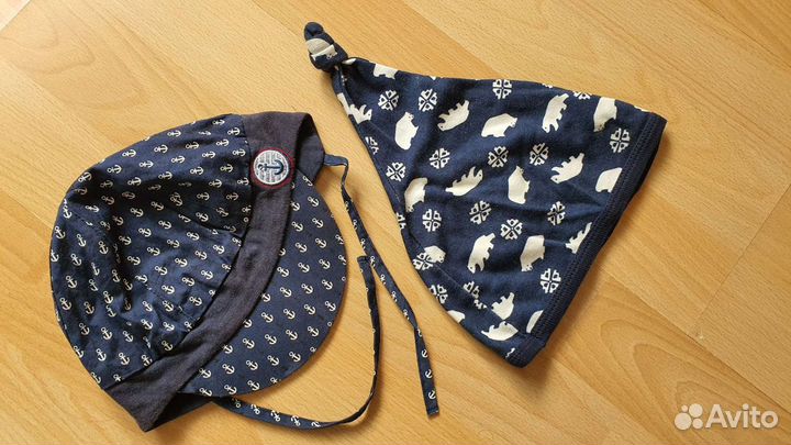 Кепка шапочка для малыша 6-12 мес