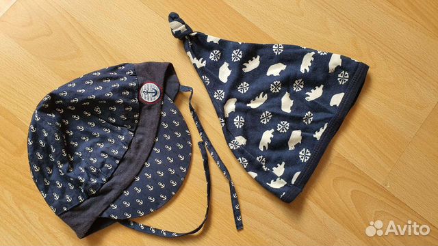 Кепка шапочка для малыша 6-12 мес