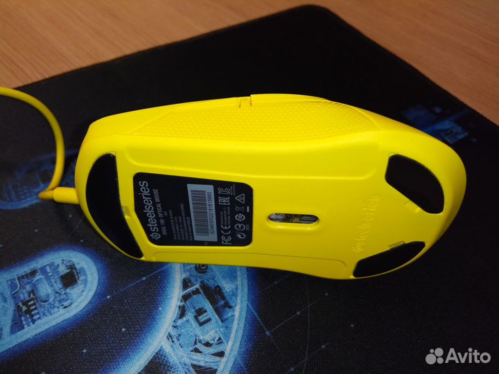 Игровая мышь Steel Series Rival 100 Yellow