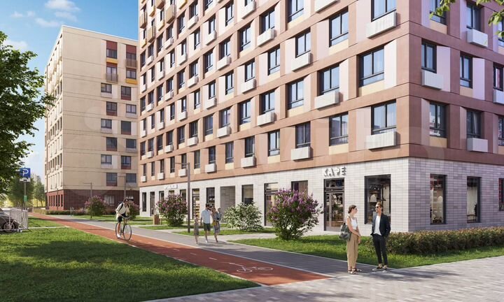 2-к. квартира, 56,1 м², 14/25 эт.