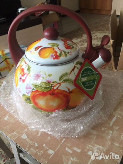 Чайник эмалированный