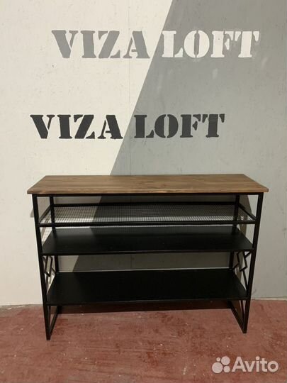 Подставка для обуви, обувница лофт