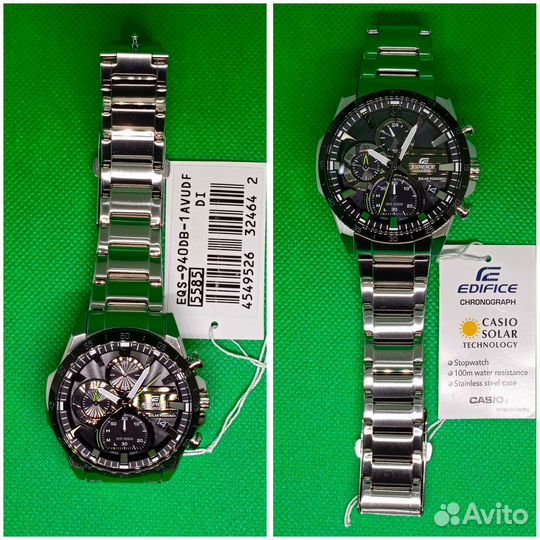 Часы Casio Edifice EQS-940DB-1avudf (Tough Solar)