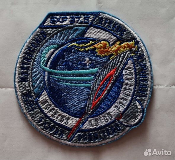 Нашивка мкс экспедиция мкс-37.5. Факел Олимпиада