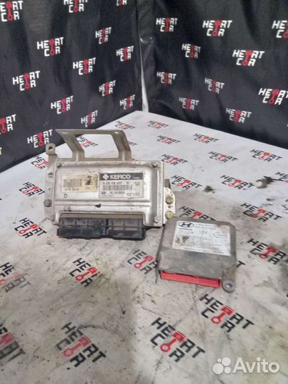 Блок управления двигателем эбу Hyundai Accent