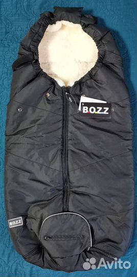 Новый конверт из натурального меха Bozz в коляску