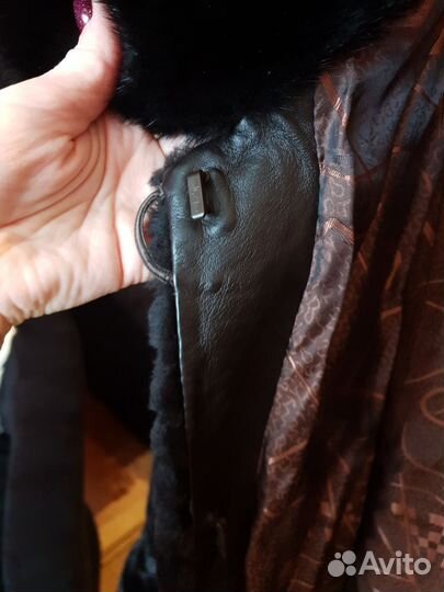 Шуба женская натуральная мутон. Новая