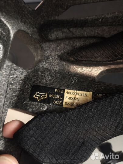 Велошлем Fox размер s