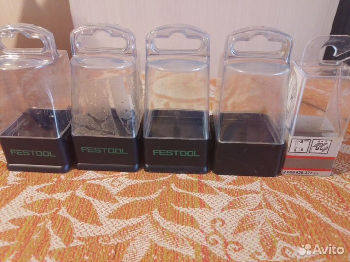 Коробки Festool OFK 500 фрезы