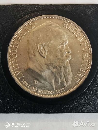 3 Марки 1911 и 1914 Бавария