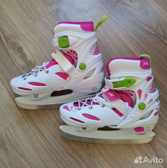 Коньки раздвижные Nordway Julia 34-37