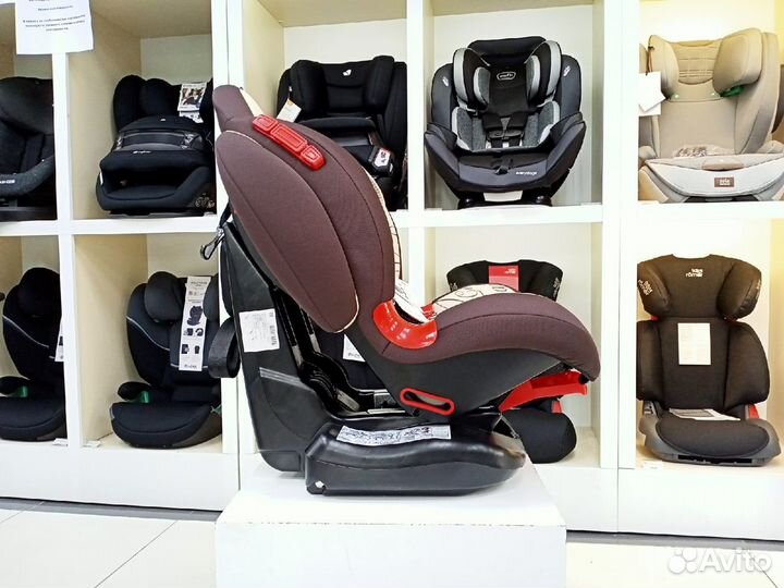 Автокресло 9-25кг изофикс Siger Кокон Сказка