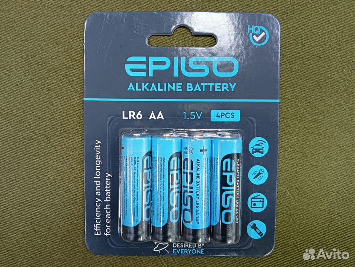 Батарейки LR6 AA 4штуки