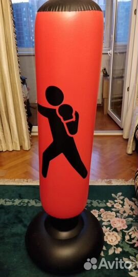 Детский боксерский надувной мешок.Новый