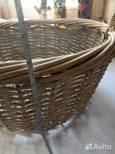 Большая круглая корзина