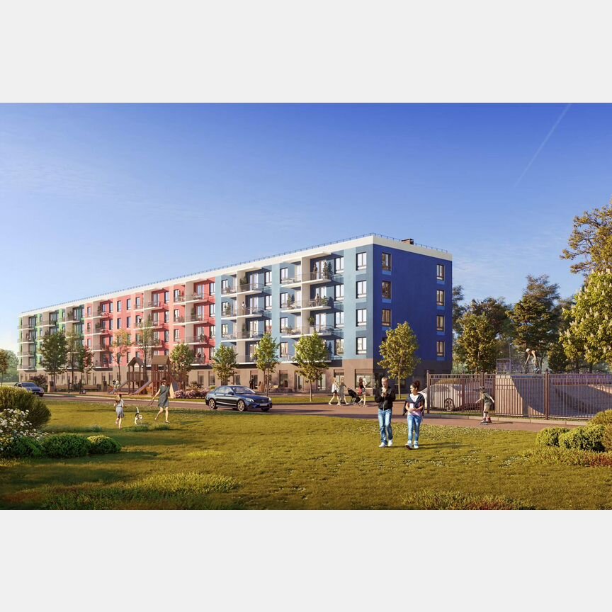 2-к. квартира, 58,6 м², 3/5 эт.