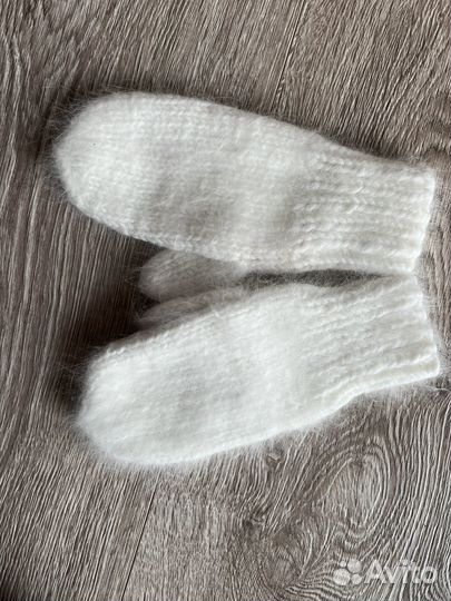 Варежки из кролика