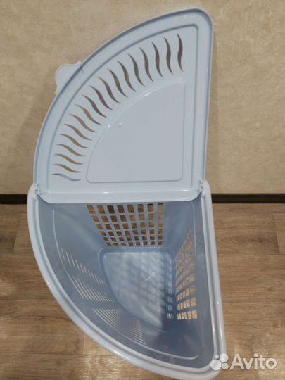 Корзина для белья угловая