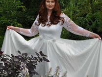 Белое свадебное платье напрокат