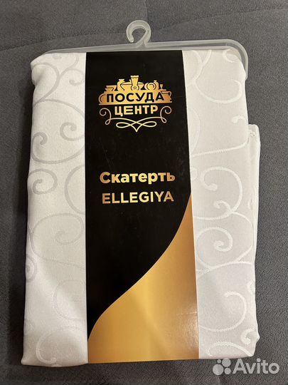 Скатерть белая 140*180