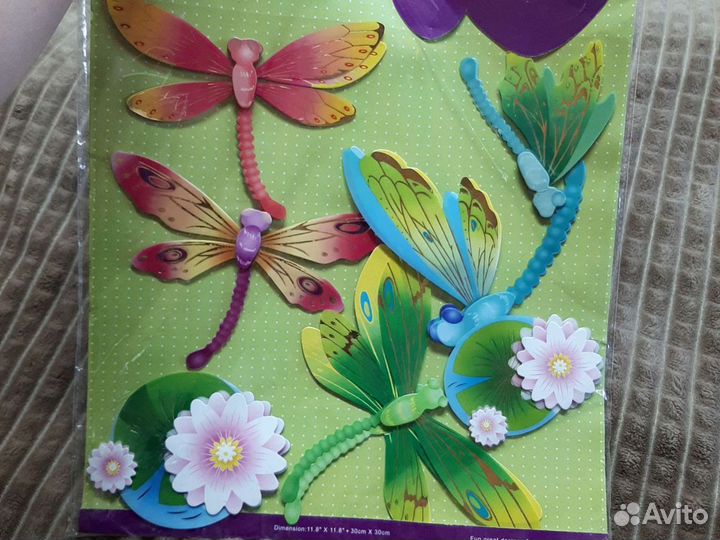 3D наклейки декоративные интерьерные Новые