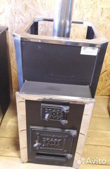 Стальная баннная печь Ивняки