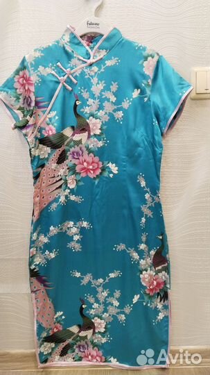 Платье в китайском стиле