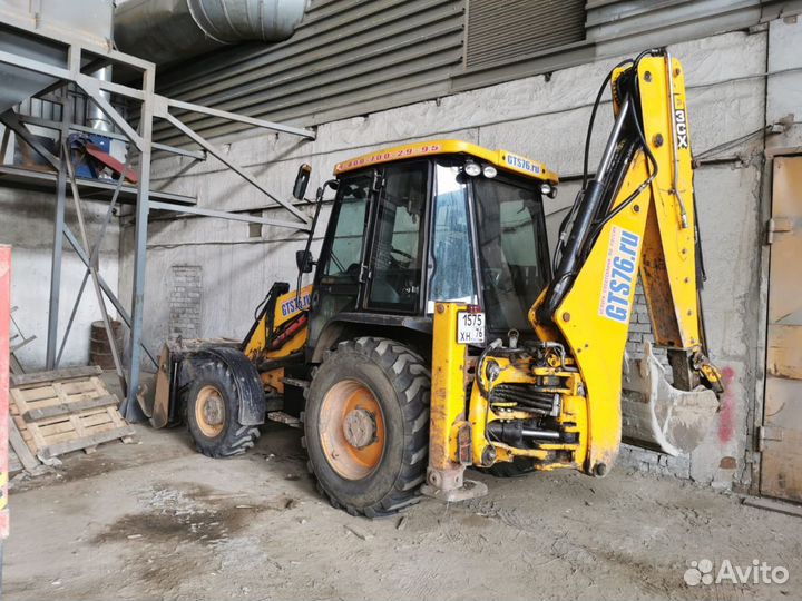 Экскаватор погрузчик JCB 3CX Super, услуги с ндс