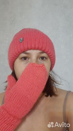 Шапка женская вязаная