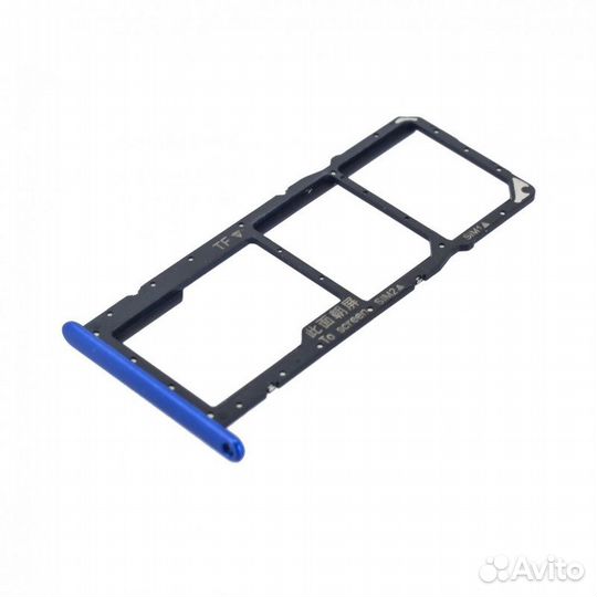 Держатель сим для Huawei Honor 8X (синий)