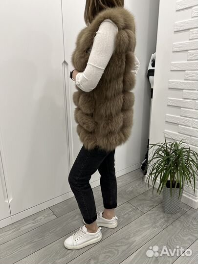 Жилетка из песца
