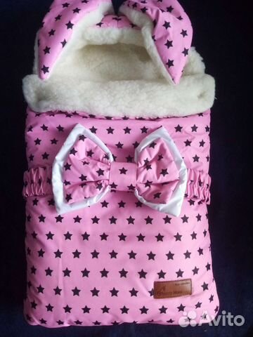 Конверт на выписку для девочки