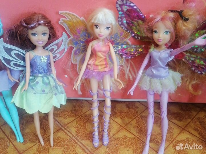 Куклы winx барби пупсики
