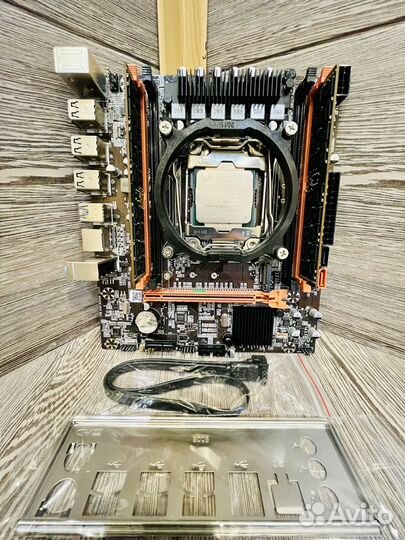 Комплект x99 Lga 2011-3 Xeon 2673v3 32gb DDR4