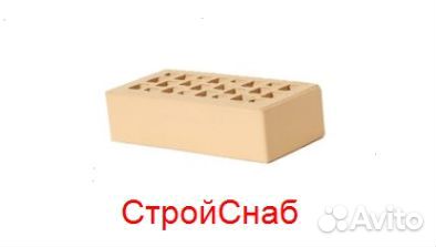 Кирпич Копыловская керамика 1 нф Ваниль Гладкий