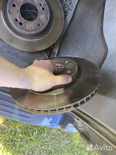 Тормозные диски hyundai santa fe