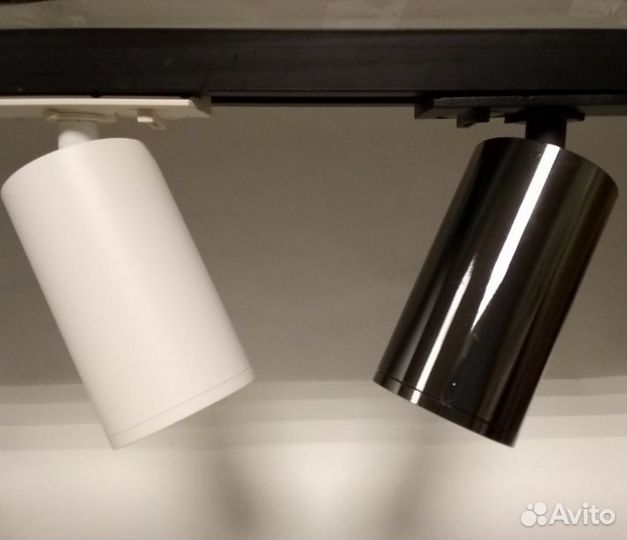 Трековые светильники на шинопроводе