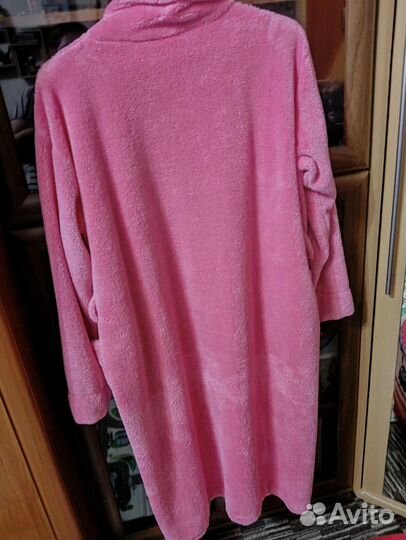 Халат банный плюшевый женский