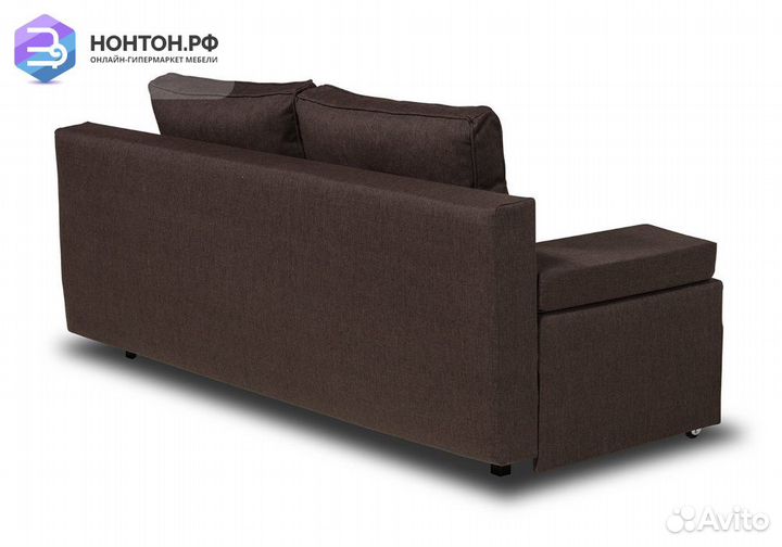 Диван еврокнижка Лиссабон кофейный