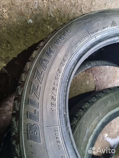Bridgestone Blizzak WS-60 185/60 R15 84R