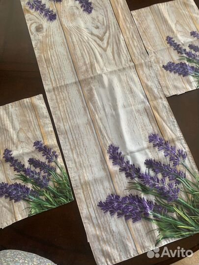 Скатерть комплект Лаванда