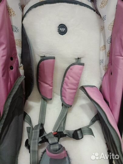 Санки коляска ника 7 5к