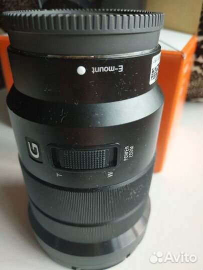 Объектив sony E PZ 18-105 мм F4 G OSS
