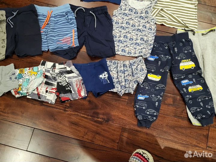 Детские вещи пакетом на мальчика 104-110