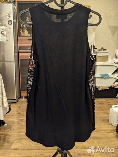 Майка с сеткой